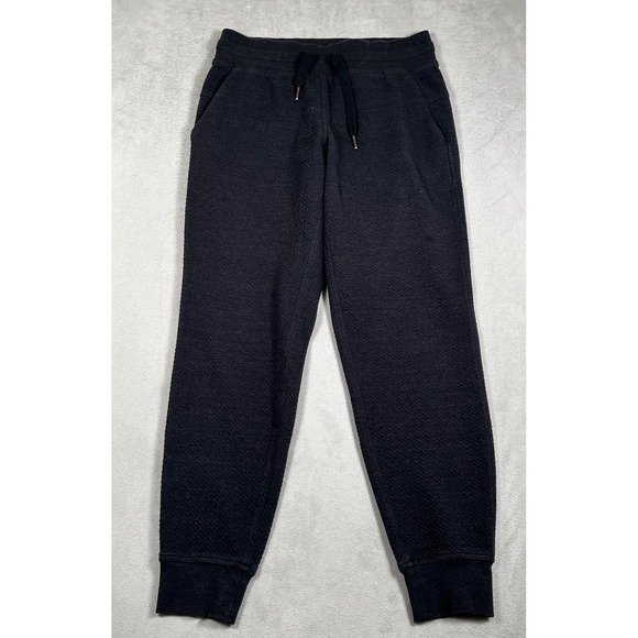 Lululemon Warm Down Jogger II *28" Women 6 Heathered Core Black Textured - Picture 2 of 10